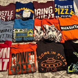 13 Place Boys Long Sleeve T-Shirt - Size L (10/12)